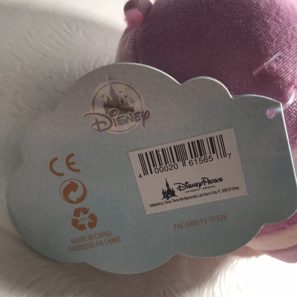 Disney Japan Store New with Tags UFUFY Teacup and Cheshire Cat Mini Plush Toys - Picture 6 of 7